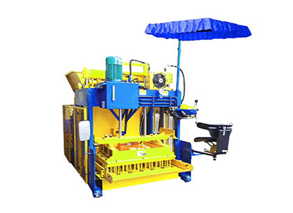 JMQ-10A Mobile Block Making Machine 