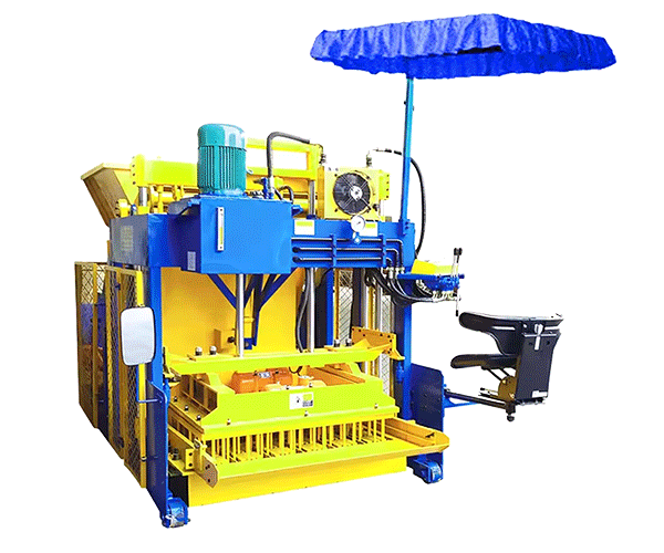 JMQ-10A Mobile Block Making Machine 