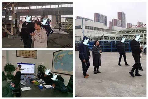 Cameroon Customers Visited The Concrete Equipment Factory