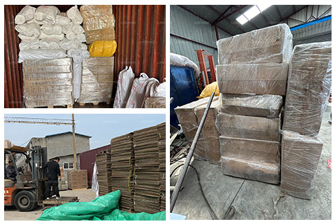 Linghao Machinery's construction materials are being shipped to Australia.