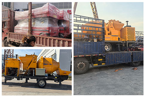 Mixing Pumps And Scissor Lifts Shipped To Tanzania