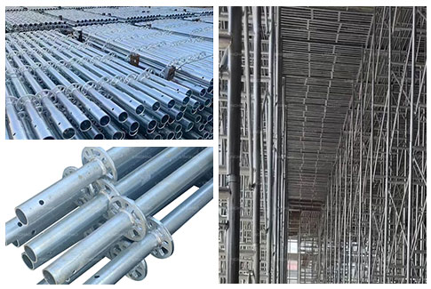 Linghao Machinery's scaffolding is being shipped to Nigeria