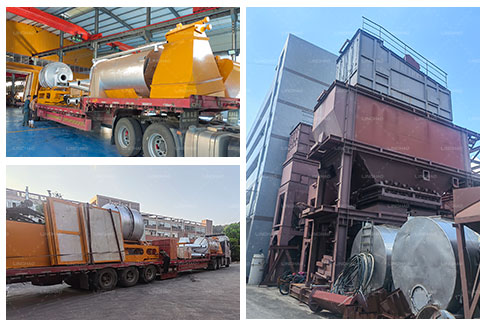 Linghao Asphalt Mixing Plant shipped to Russia successfully