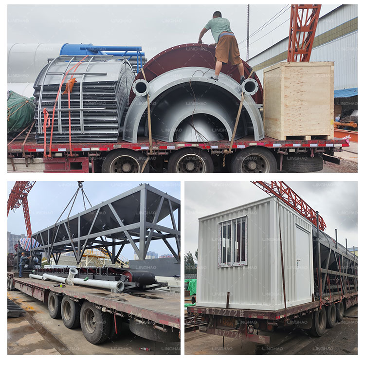 Another concrete batching plant shipped to Russia