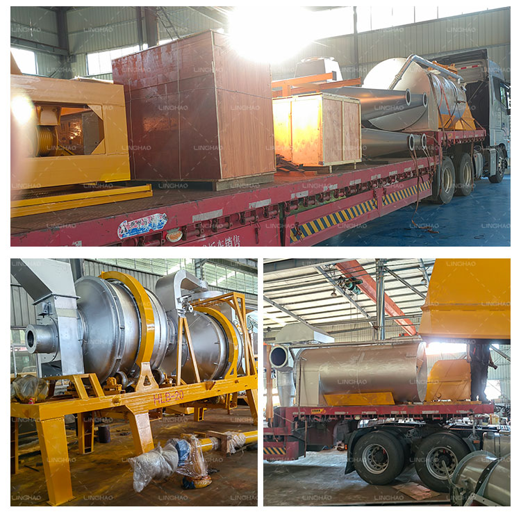 SANQ GROUP Asphalt Mixing Plant shipped to Russia successfully